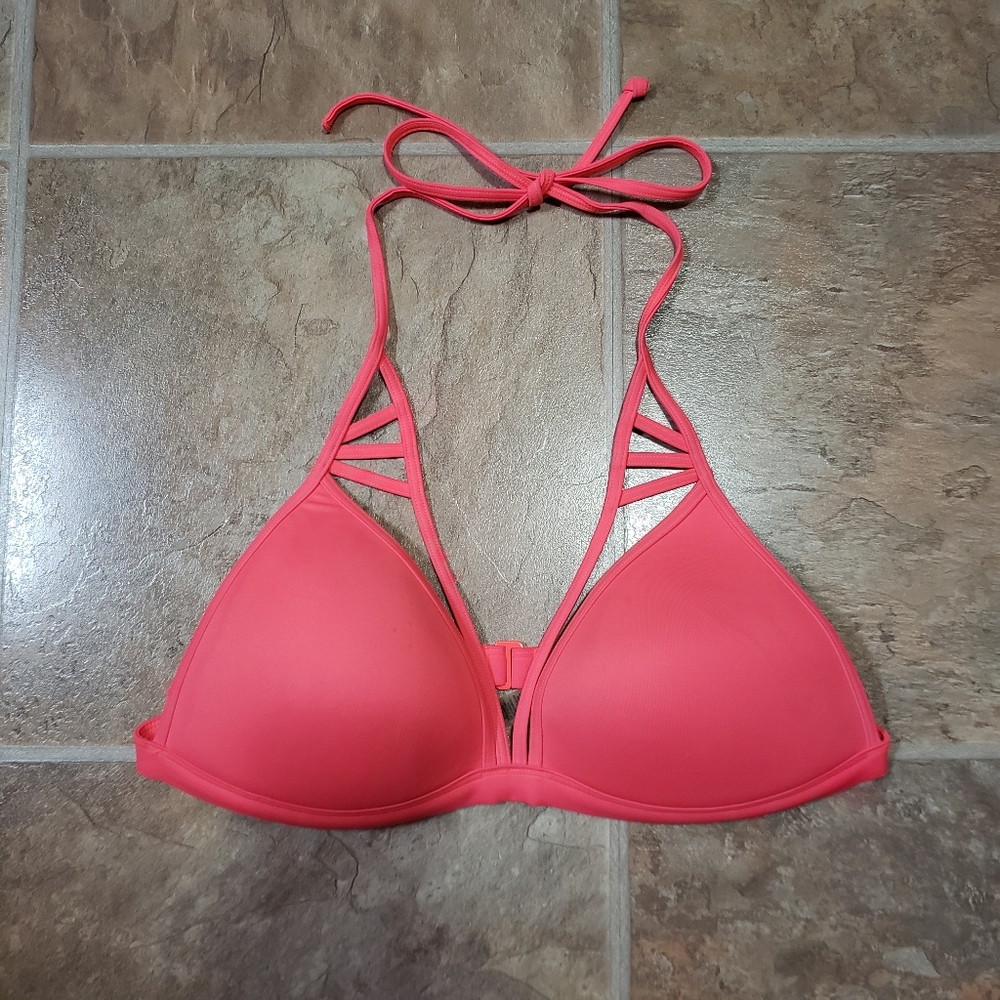 Pink by Victoria's secret bikini top